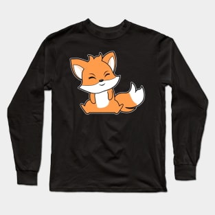 Cute Baby Fox Long Sleeve T-Shirt